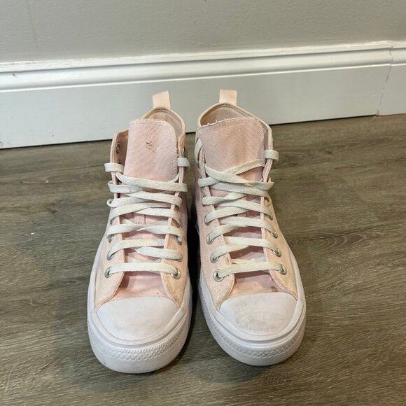 Converse Chuck Taylor All Star Light Pink Move Platform Sneakers Women’s Size 6 - Picture 2 of 7